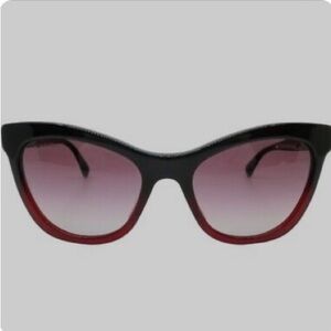 Chanel 5350 cat eye sunglasses in burgundy